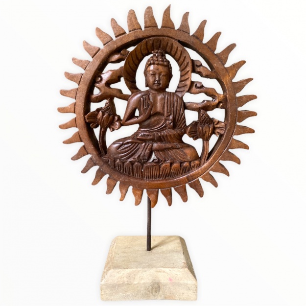Фигурка на подставке "Будда - символ буддизма" 25 см 