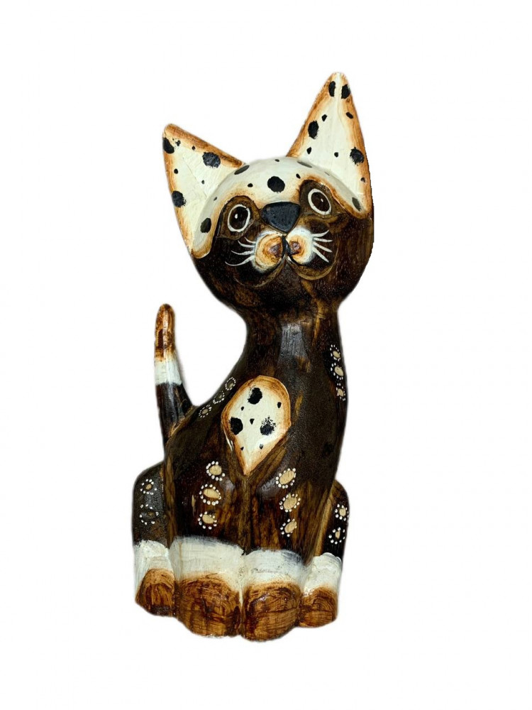 Деревянная фигурка 'Котик Фима' 35см.