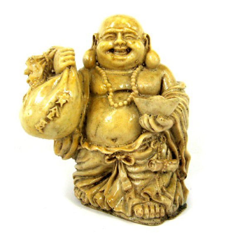 Фигура "Будда Хотей с мешком счастья" 9 см