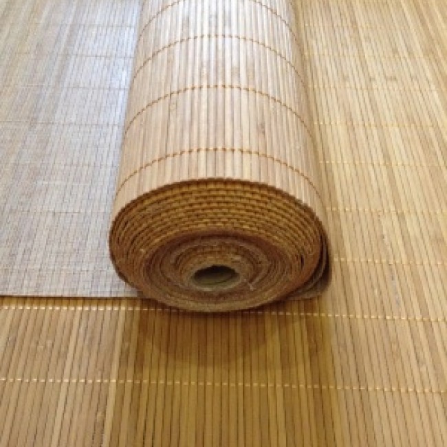 Бамбуковое полотно Коньяк №1 ширина 0,9 м х 1 м