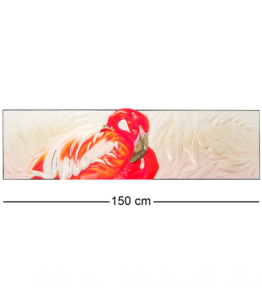 Декор-панно Фламинго 150 см